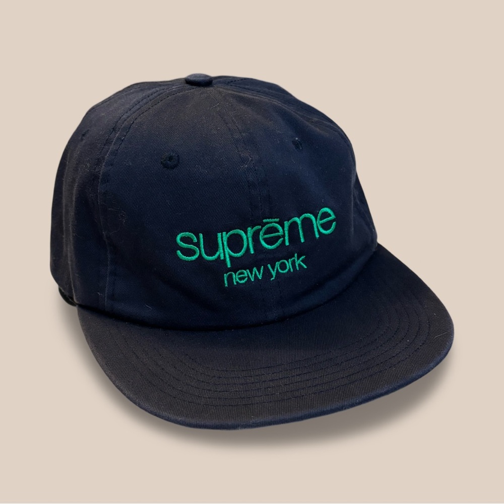 Supreme - Supreme New York Twill Adjustable Cap - Men’s, Blue/Green